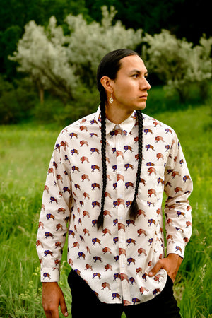 Bison Button Up