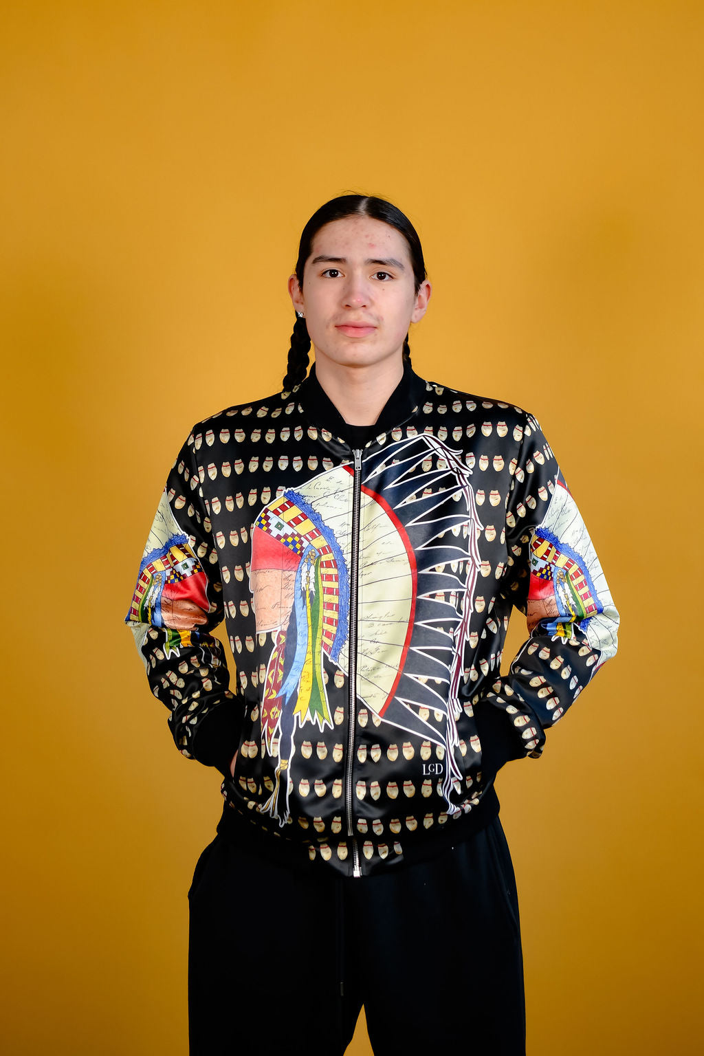 Ledger Warrior Bomber Jacket (Made to Order) – Lauren Good Day
