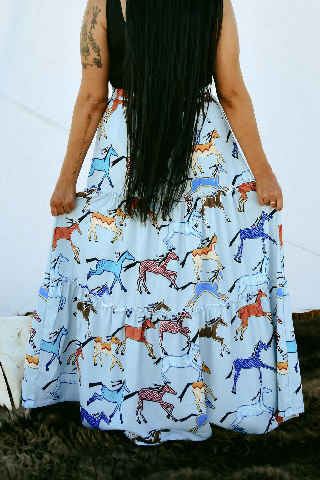 Horse Nation Prairie Skirt