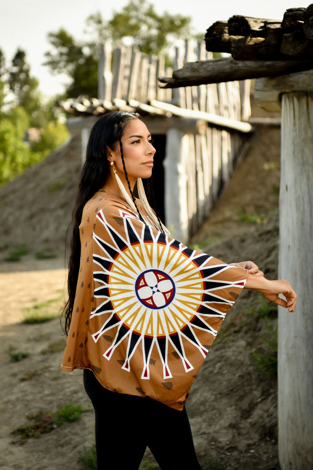 Warbonnet Arrowhead Poncho Top