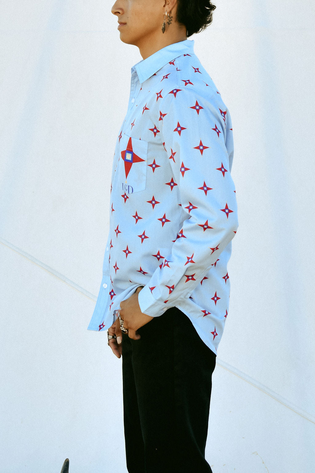 Star Button Up