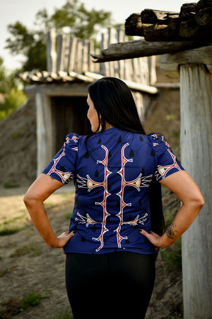 Painted Design Arrowhead Top