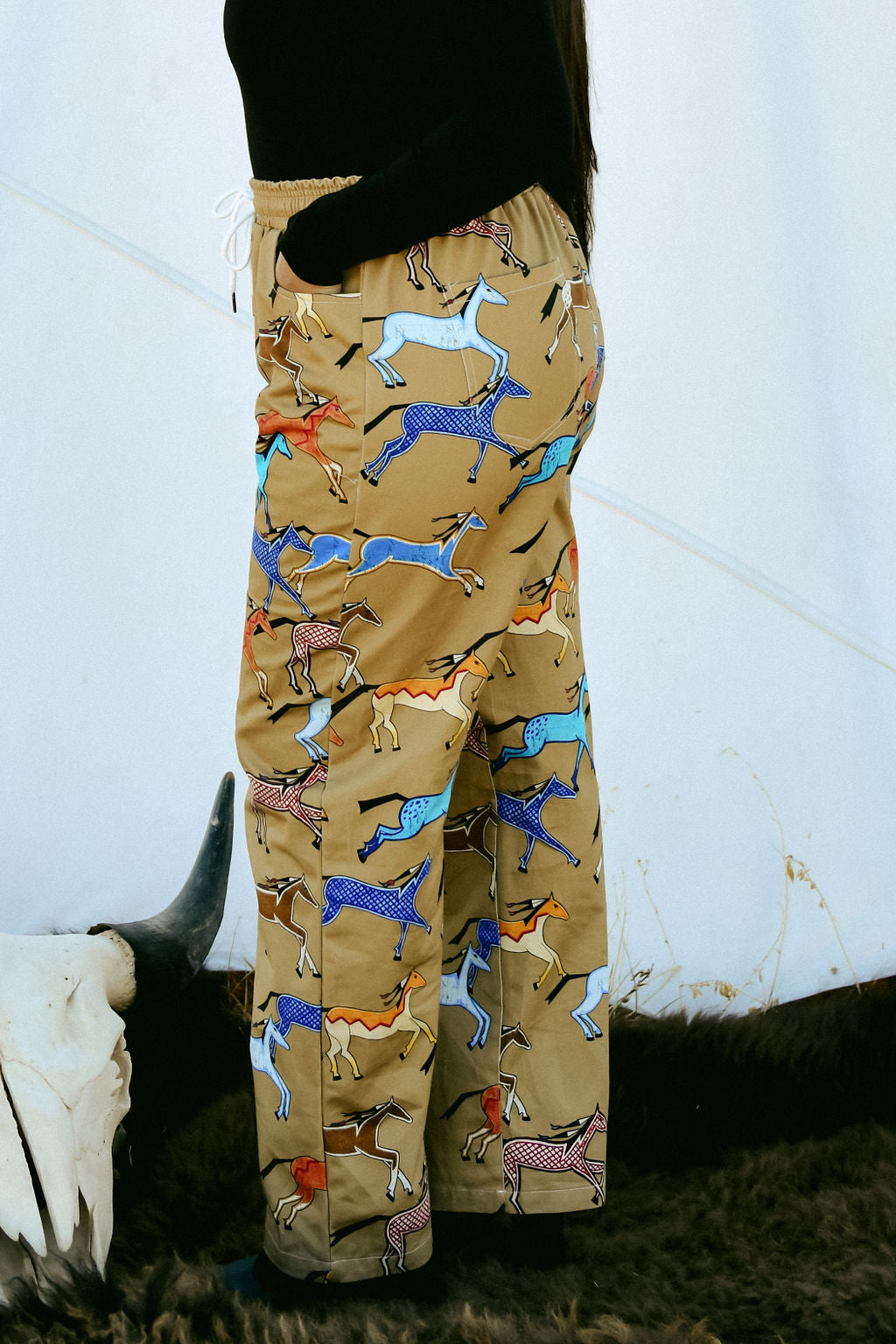 Horse Nation Cotton Pants