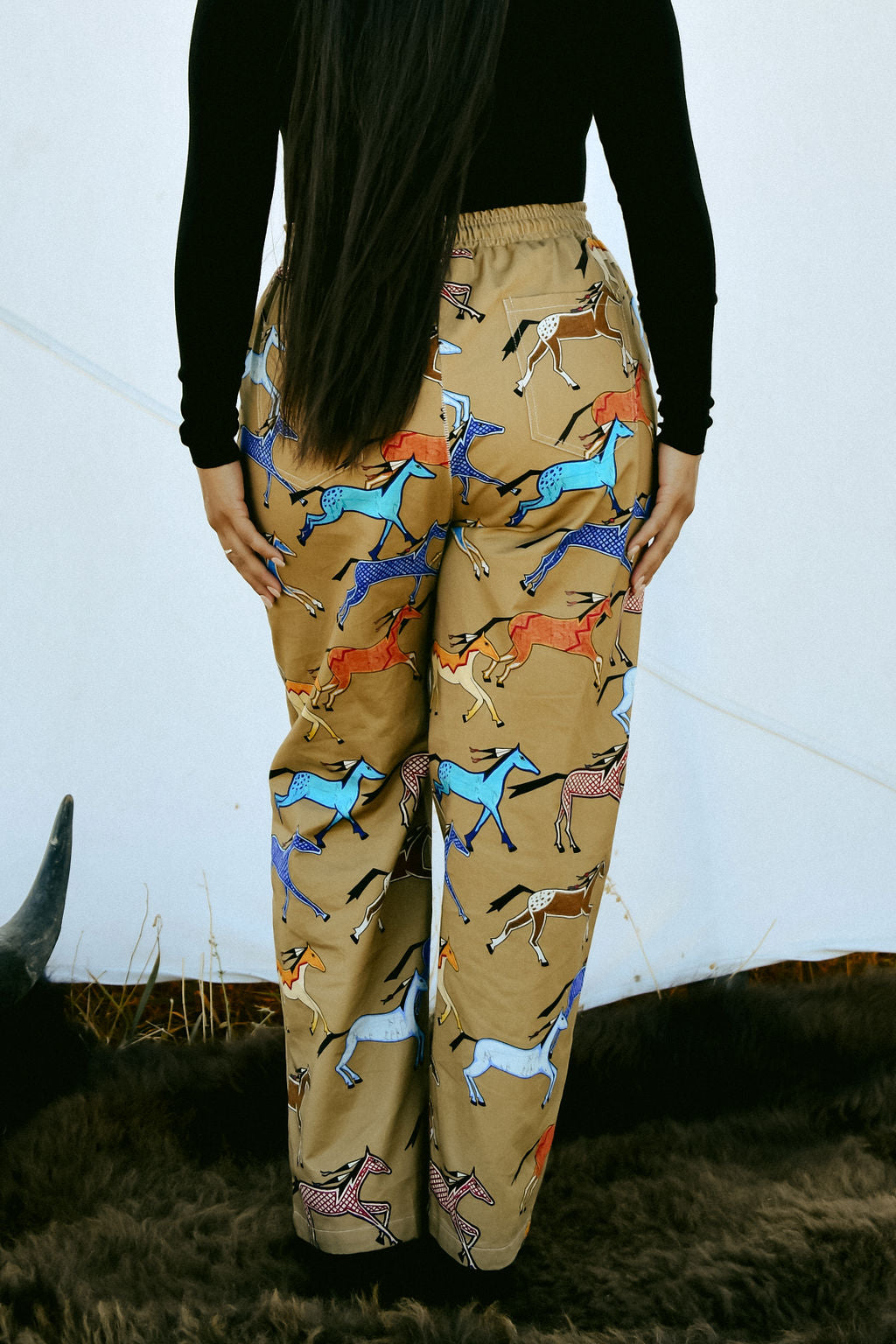 Horse Nation Cotton Pants