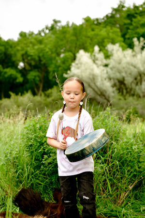 Bison Sage Tee - YOUTH