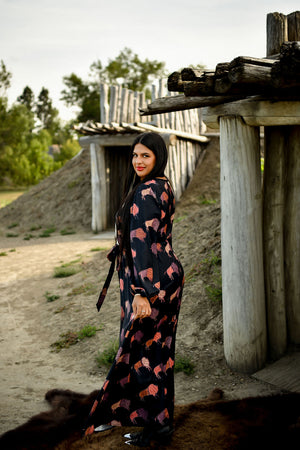 Ledger Bison Maxi Dress
