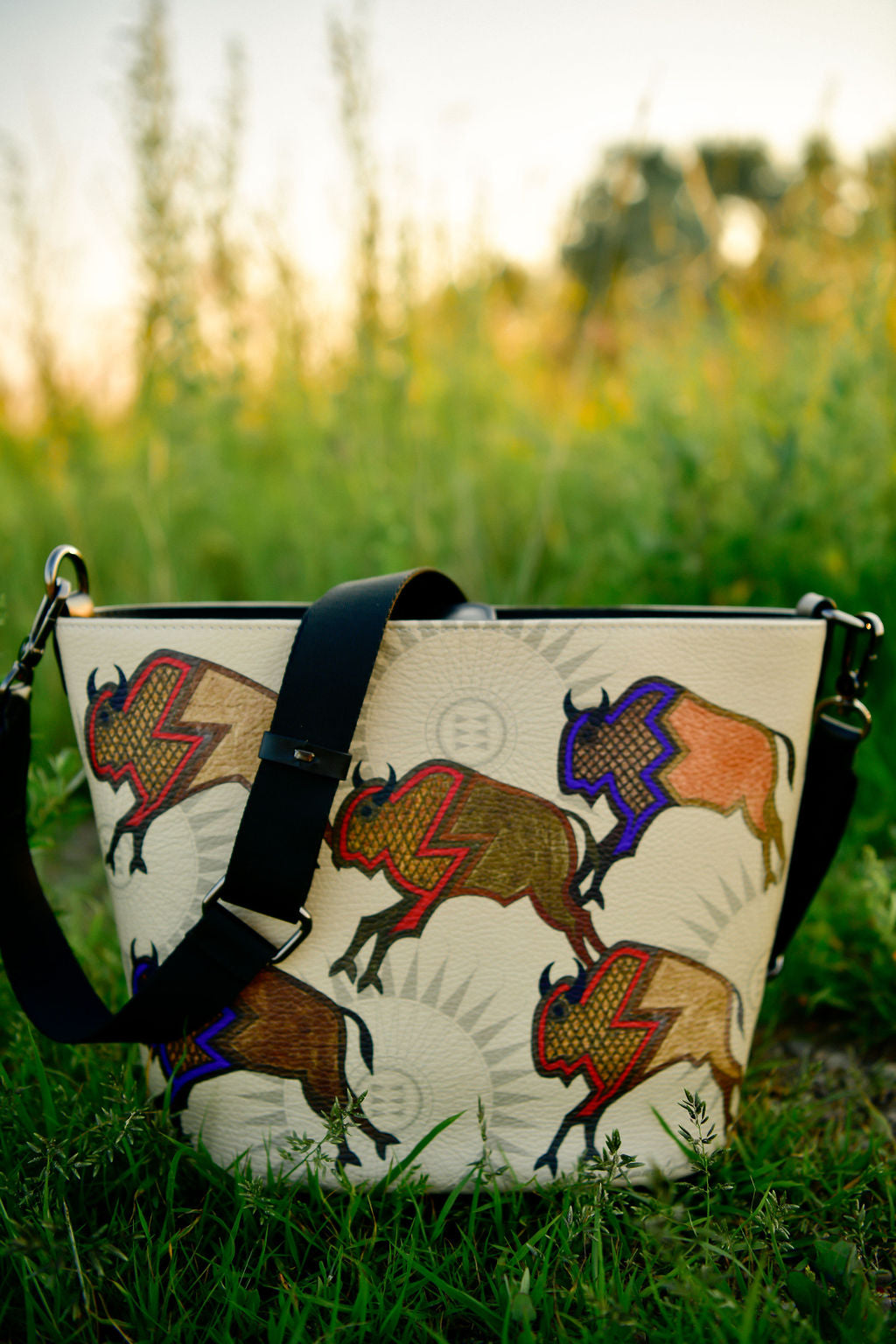 Buffalo Roam Bucket Crossbody (Made to Order)