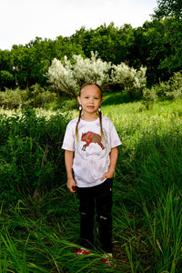 Bison Sage Tee - YOUTH