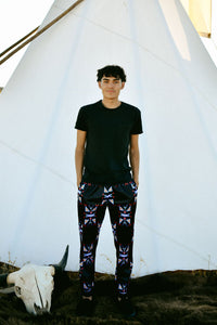 Geometric Pattern Sweatpants