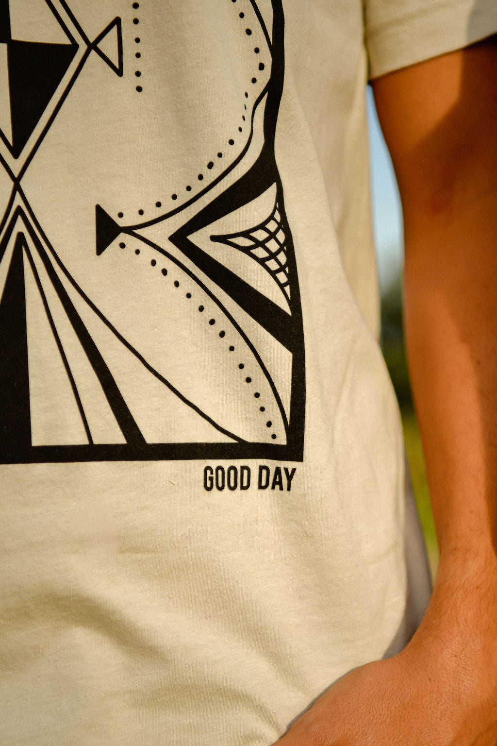 Parfleche Lines Cotton Tee