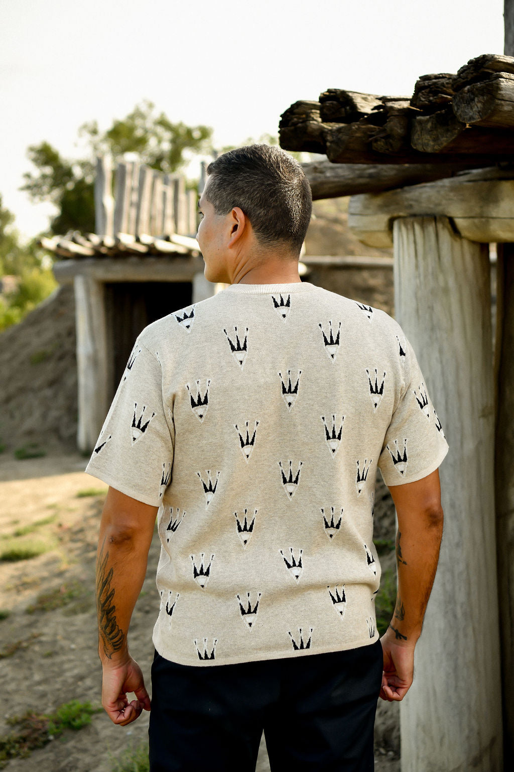 Feathers Knit Tee