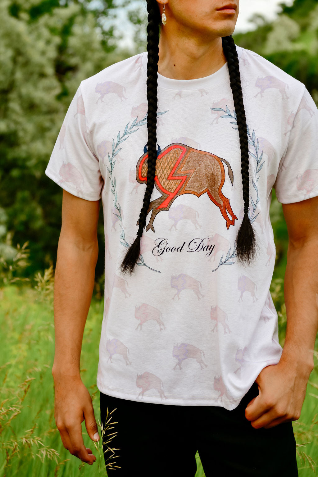 Bison Sage Tee