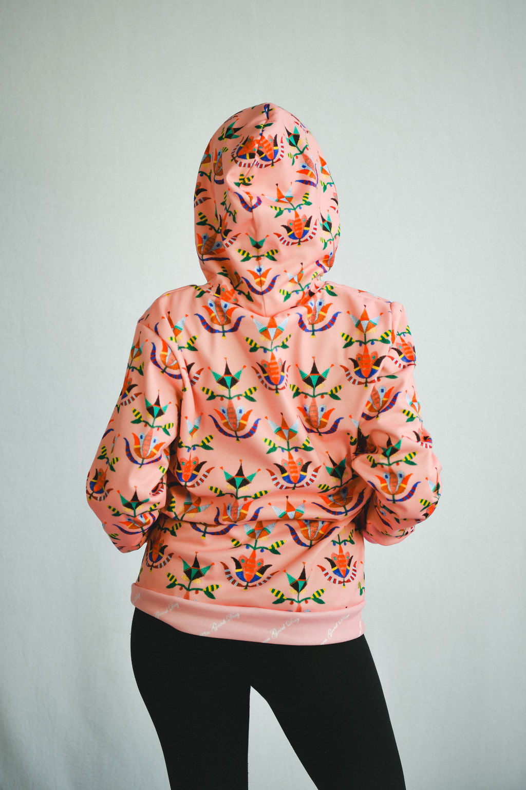 Beaded Floral Hoodie