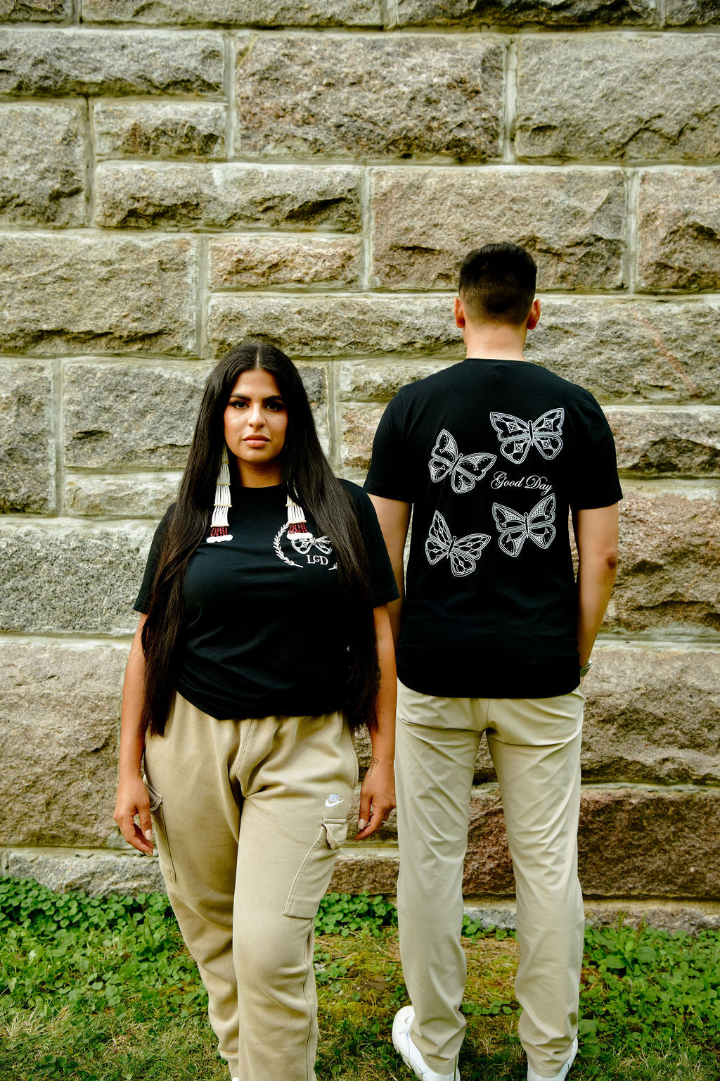 Butterflies LGD Tee - Black