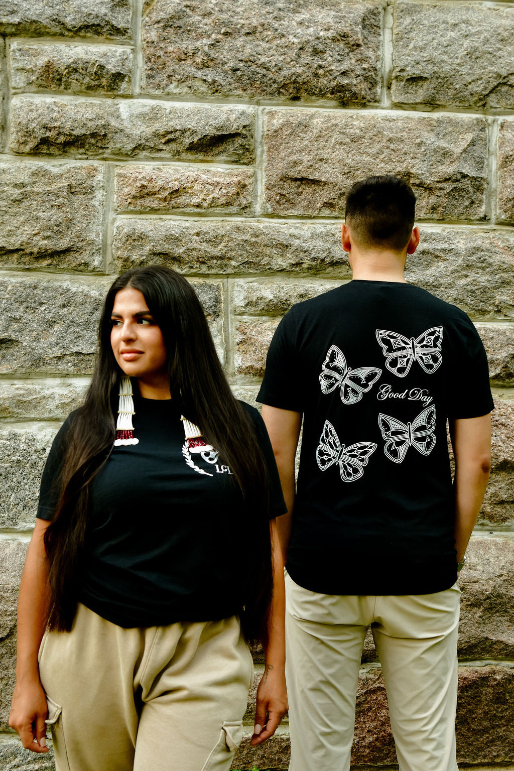 Butterflies LGD Tee - Black