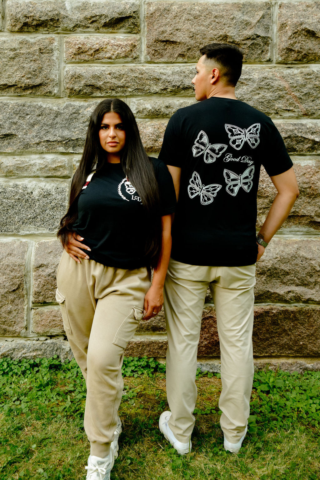 Butterflies LGD Tee - Black