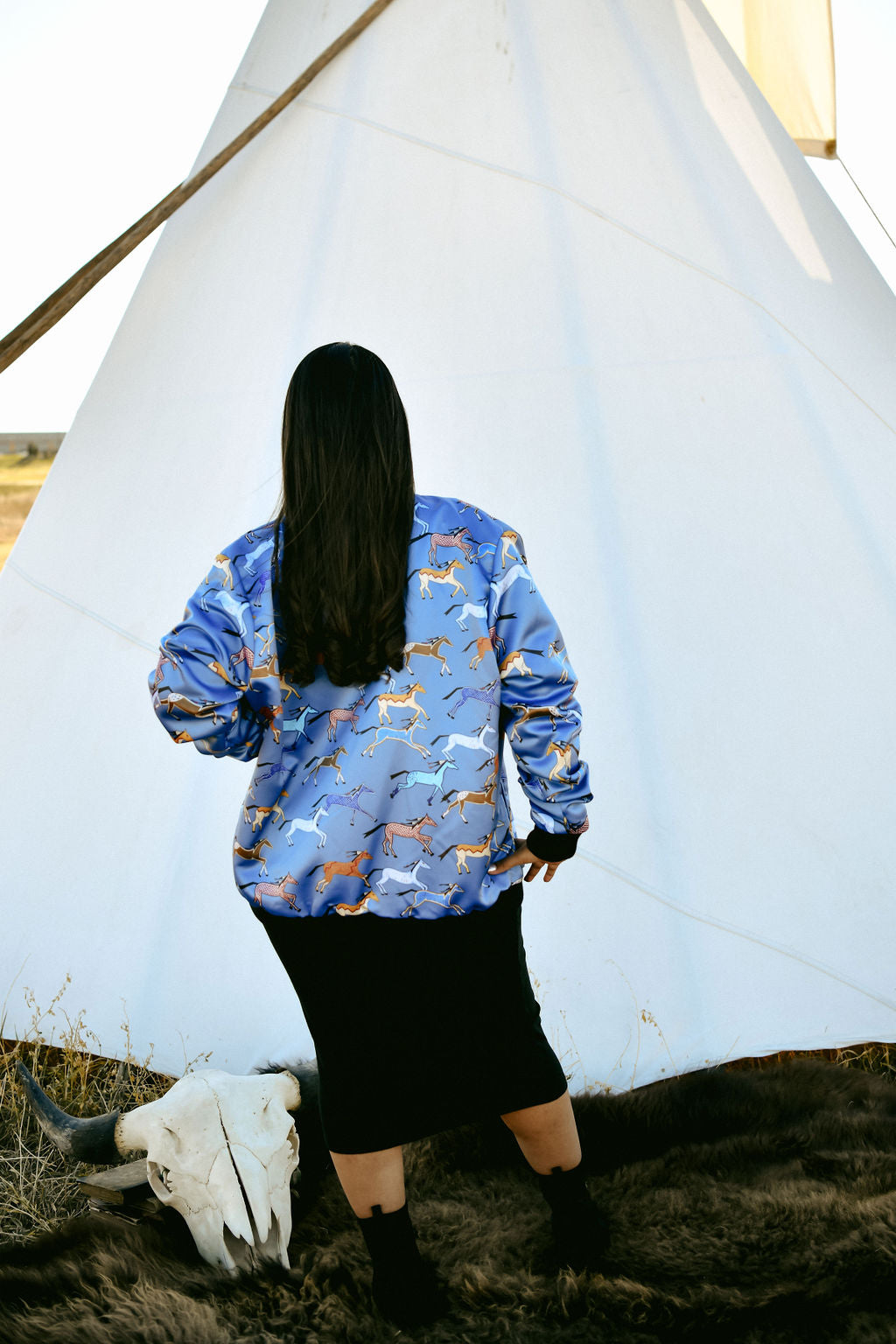 Horse Nation Bomber Jacket (Made to Order)