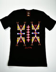 Geometric Design Tee - Black