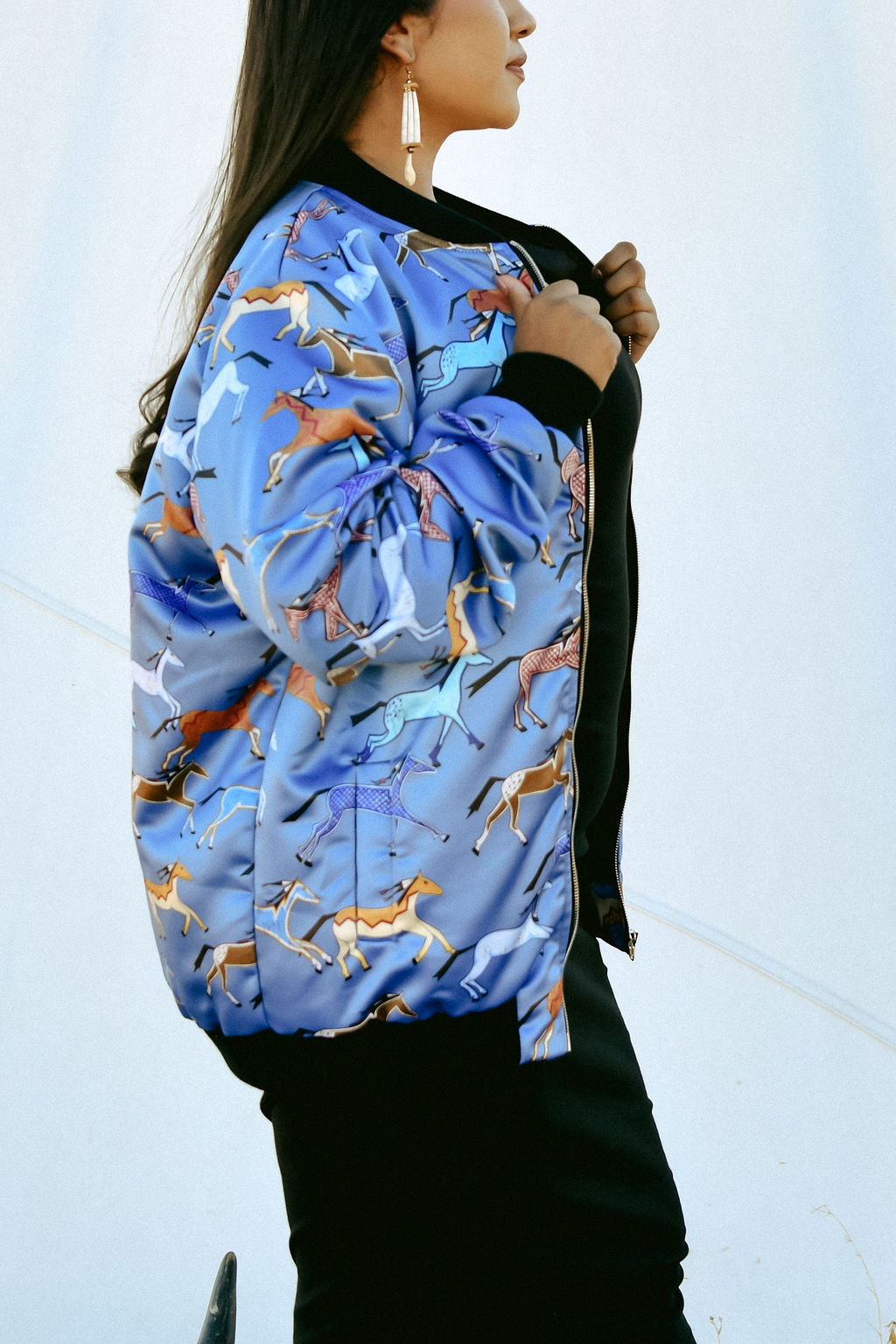 Horse Nation Bomber Jacket (Made to Order)