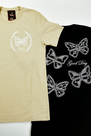 Butterflies LGD Tee - Black