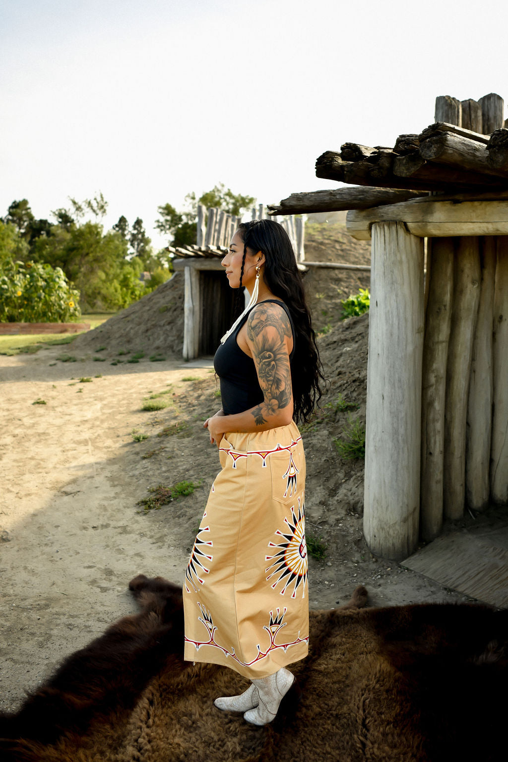 Wabonnet Cotton Skirt