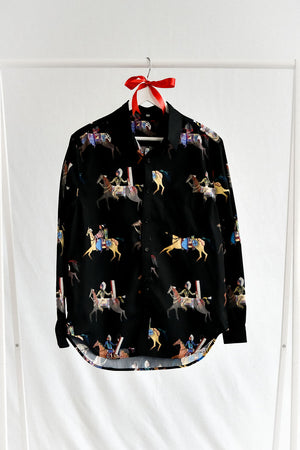 Parade Horses Button Up