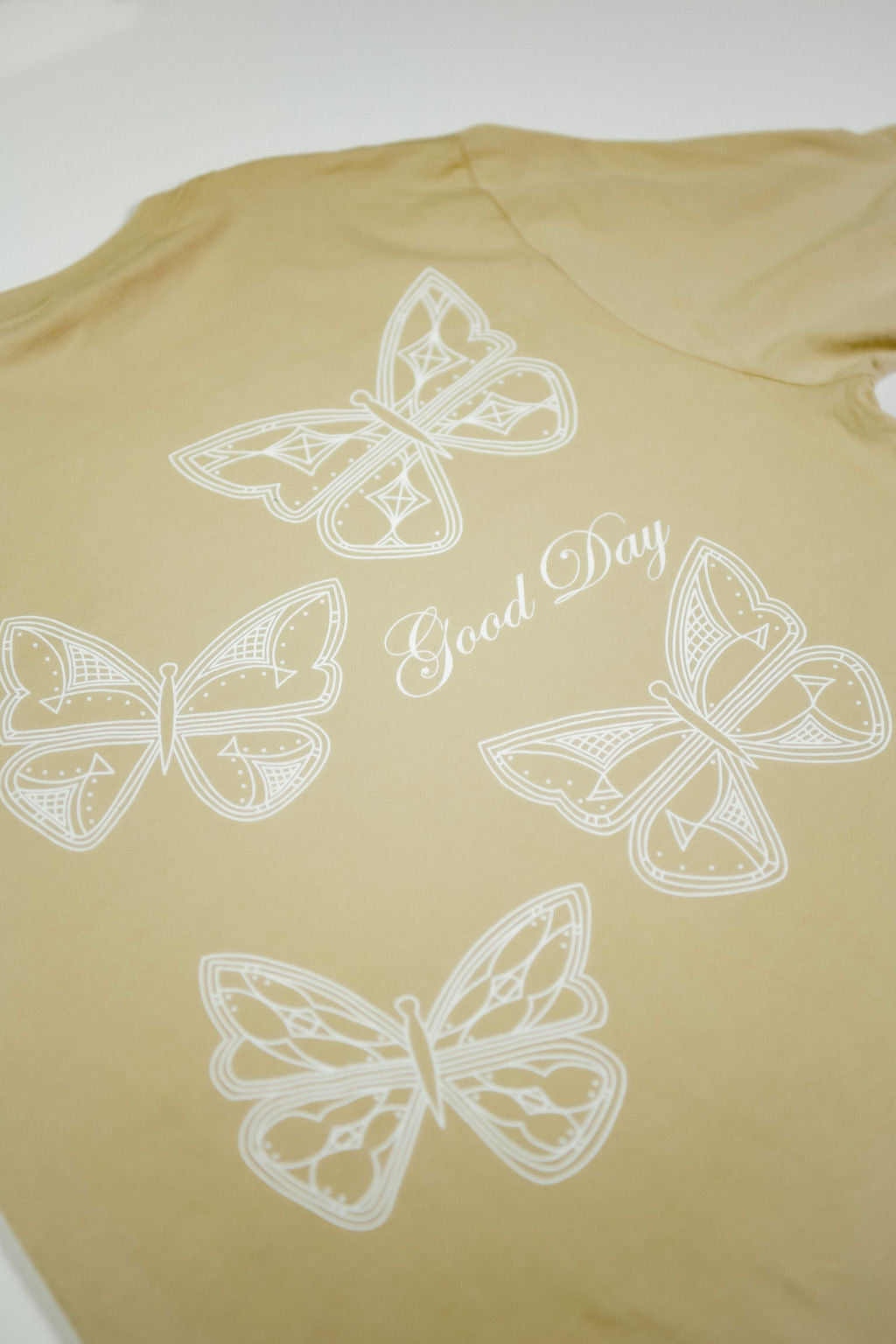 Butterflies LGD Tee - Tan