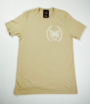 Butterflies LGD Tee - Tan