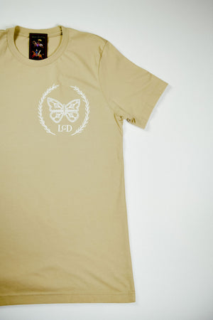 Butterflies LGD Tee - Tan