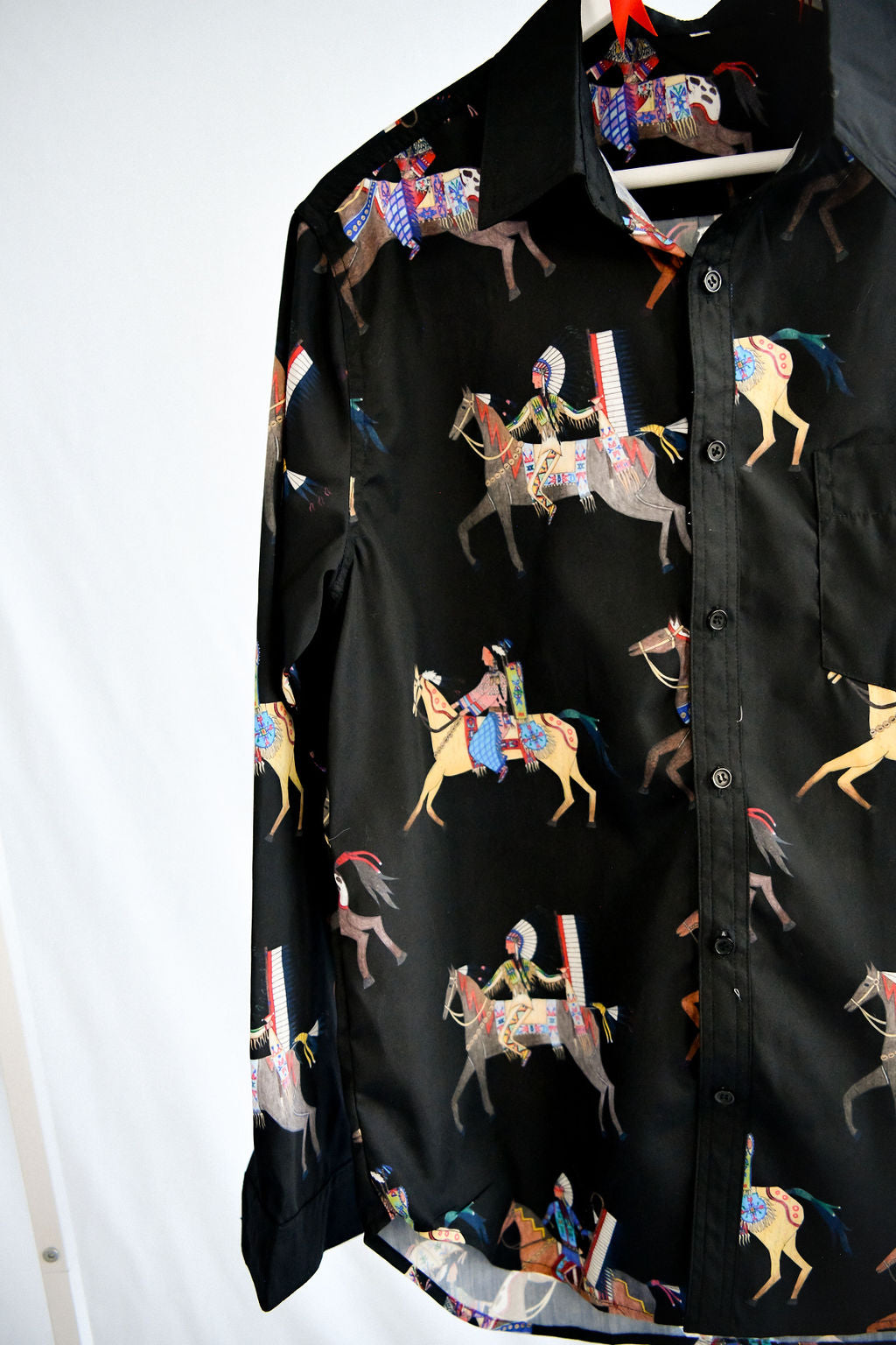 Parade Horses Button Up