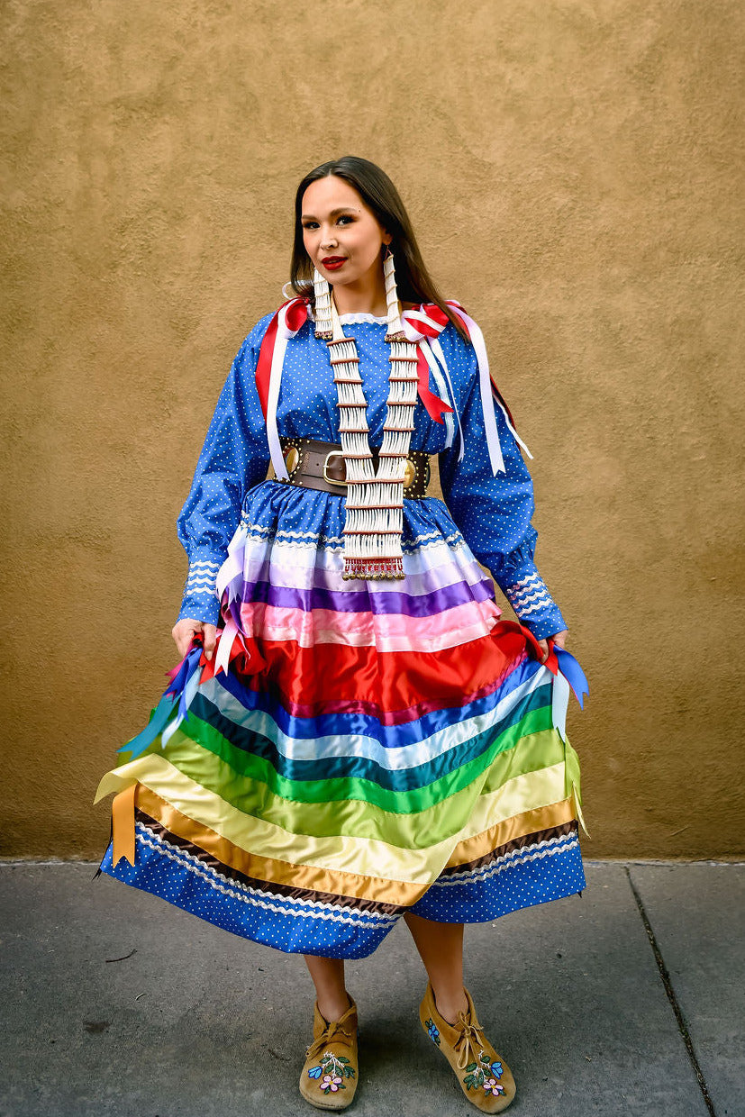 Sacred Lineage, Original One of One Ribbon Dress Collection