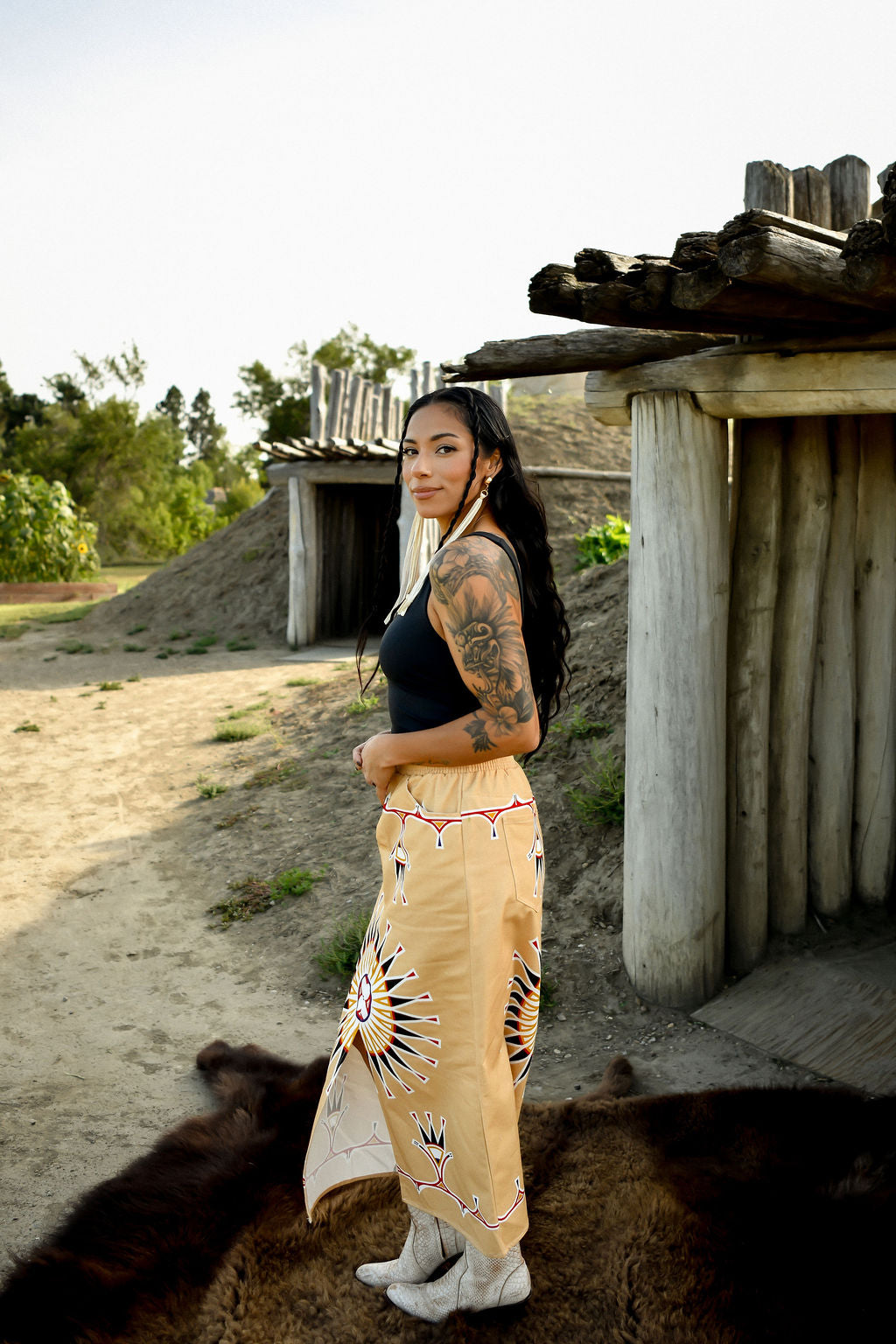 Wabonnet Cotton Skirt