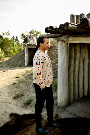 Feathers Arrowhead Knit Sweater