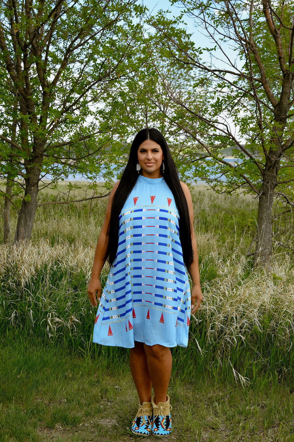 Lanes Halter Dress