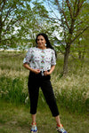 Beadwork Tie Top