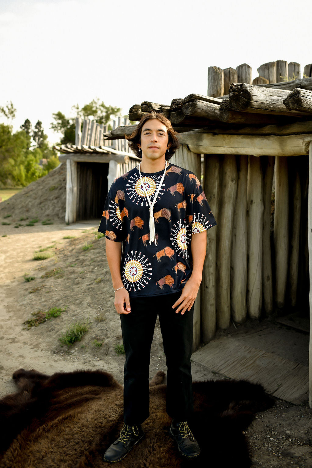Bison Warbonnet Tee