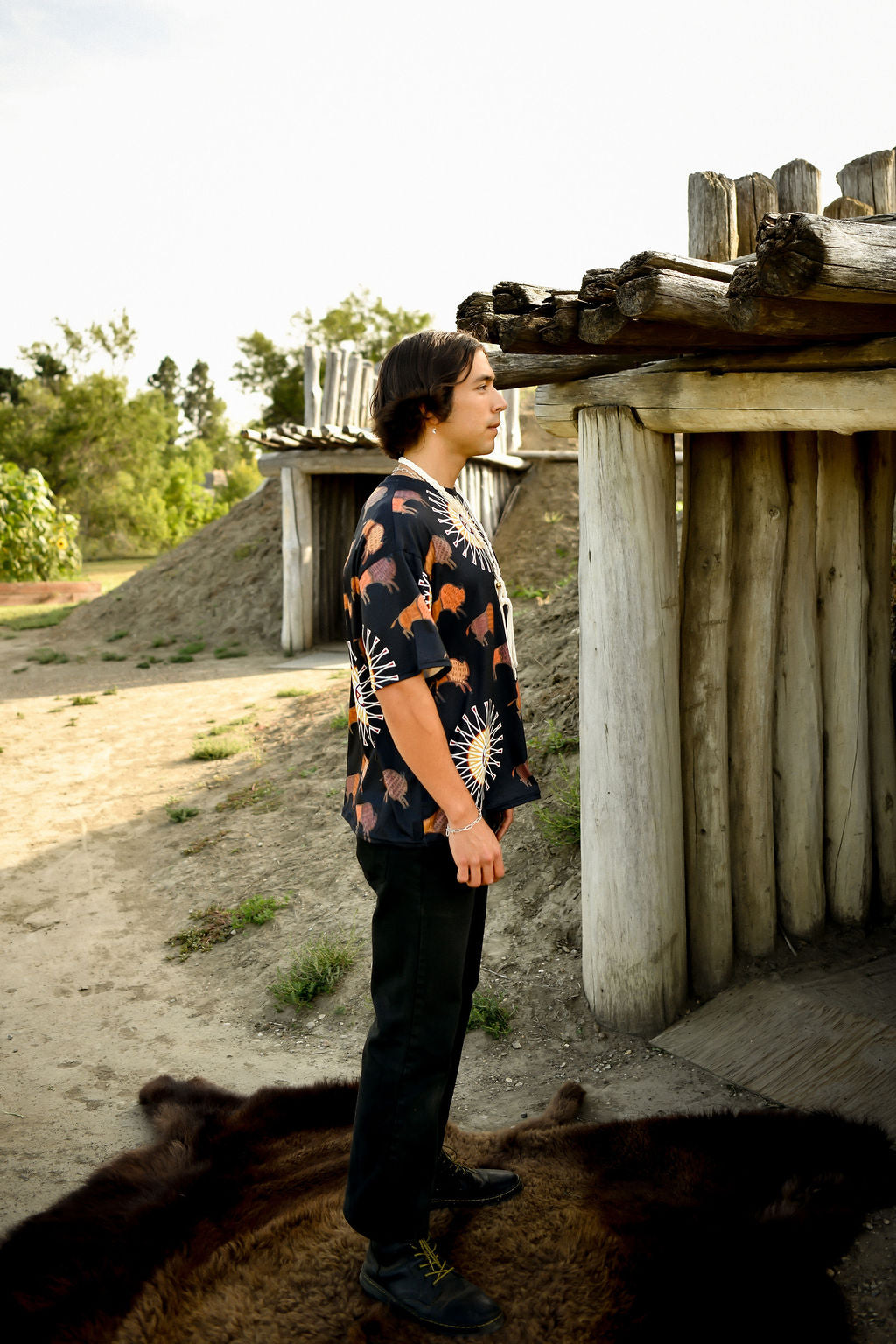 Bison Warbonnet Tee