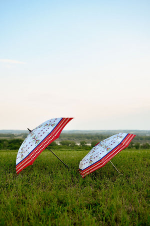 Beadwork Umbrella - Compact