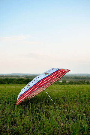 Beadwork Umbrella - Compact