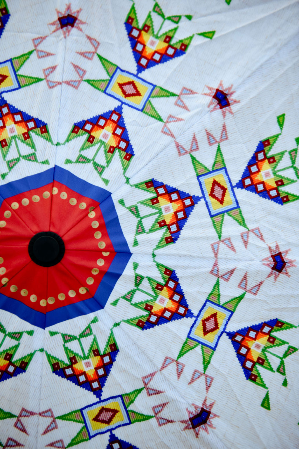 Beadwork Umbrella - Compact