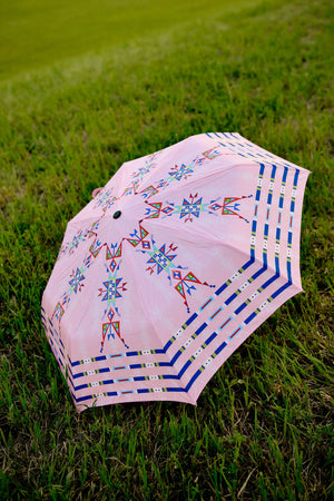 Geometric Lanes Umbrella - Compact