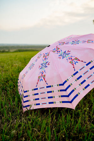 Geometric Lanes Umbrella - Compact