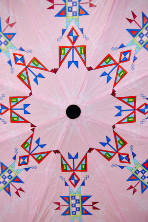 Geometric Lanes Umbrella - Compact