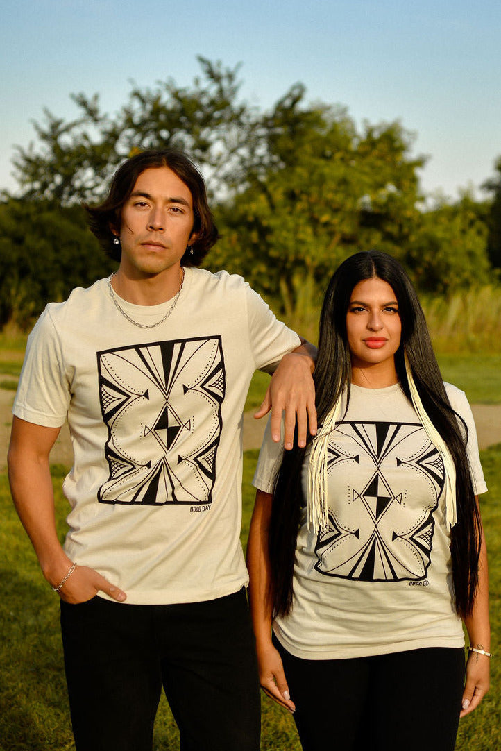 Parfleche Lines Cotton Tee