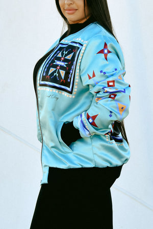 Star Geometric Bomber Jacket (Made to Order)