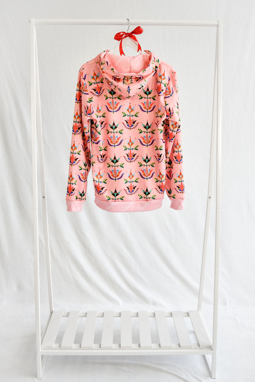 Beaded Floral Hoodie