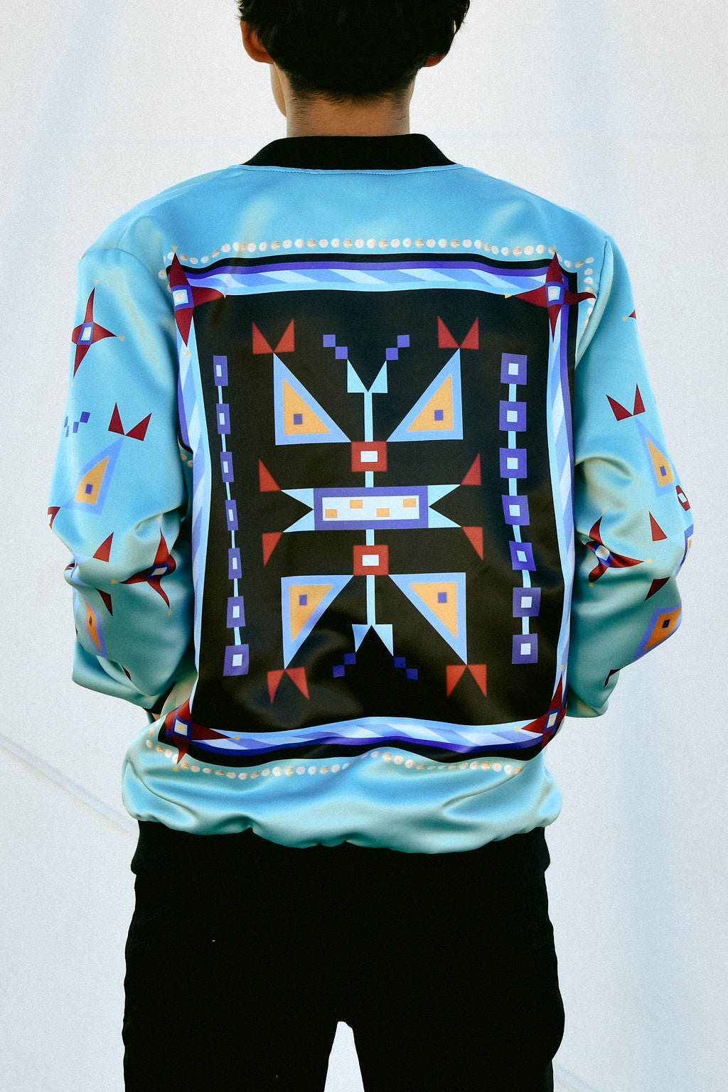 Star Geometric Bomber Jacket (Made to Order)