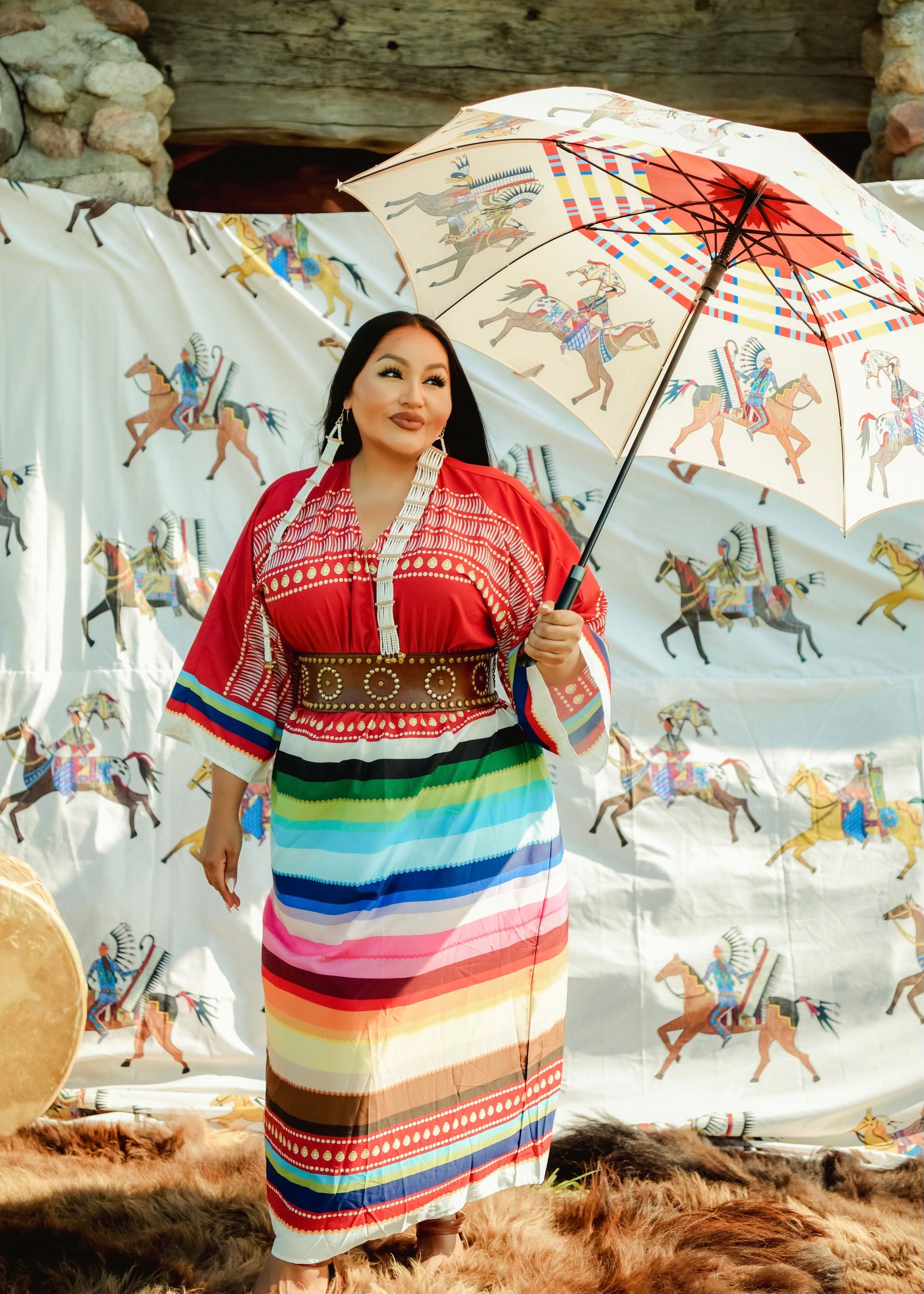 Dentalium Ribbons T Dress