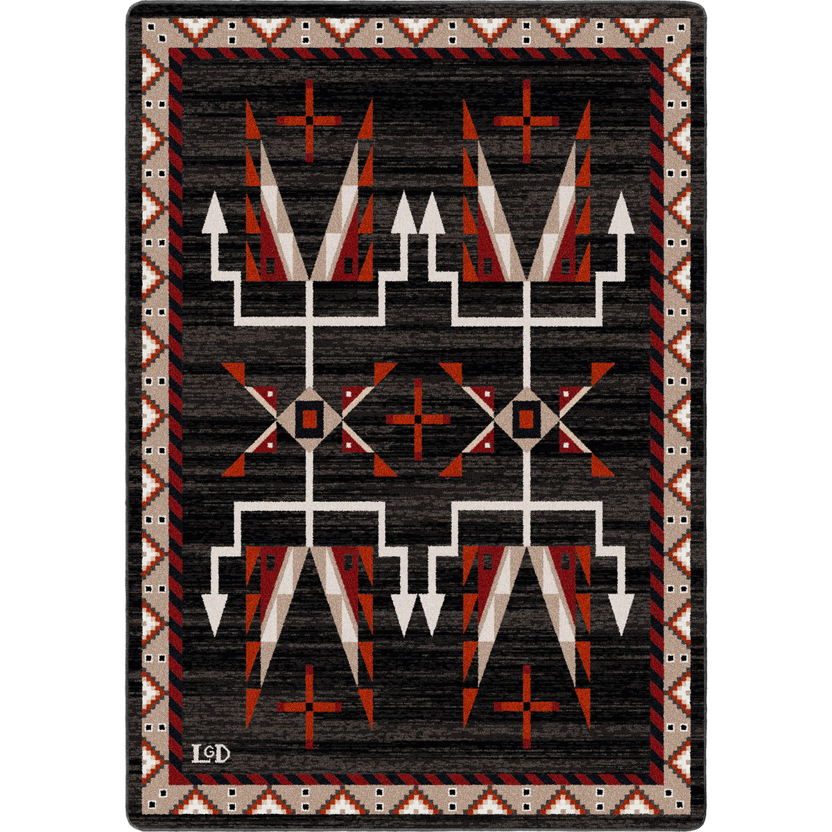 Geometric Earth Rug (MADE TO ORDER) β Lauren Good Day