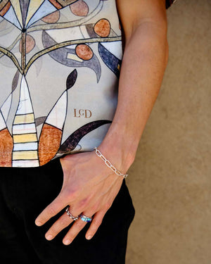 Floral Boxy Cotton Tee (Made to Order)